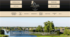 Desktop Screenshot of oasisgolfclub.com